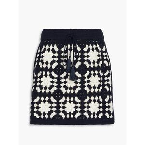 Frame Crochet Tassle Skirt